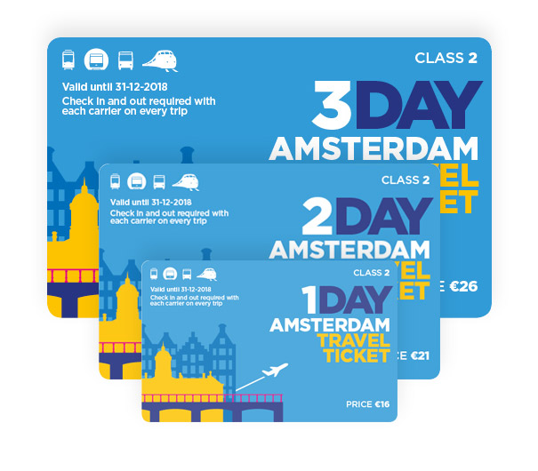 tourist card public transport amsterdam
