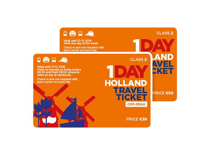 holland travel ticket kopen
