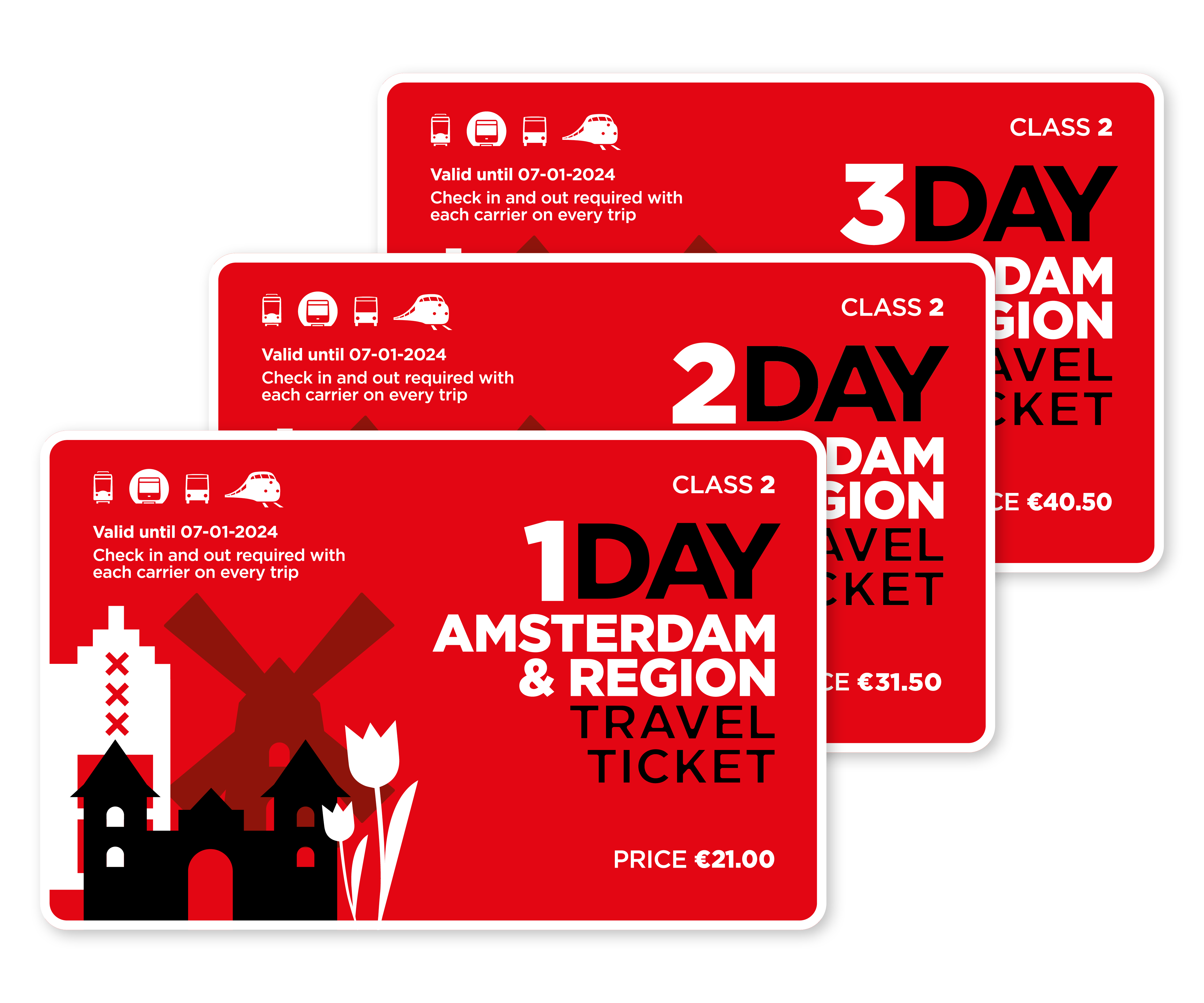 amsterdam travel pass 3 days