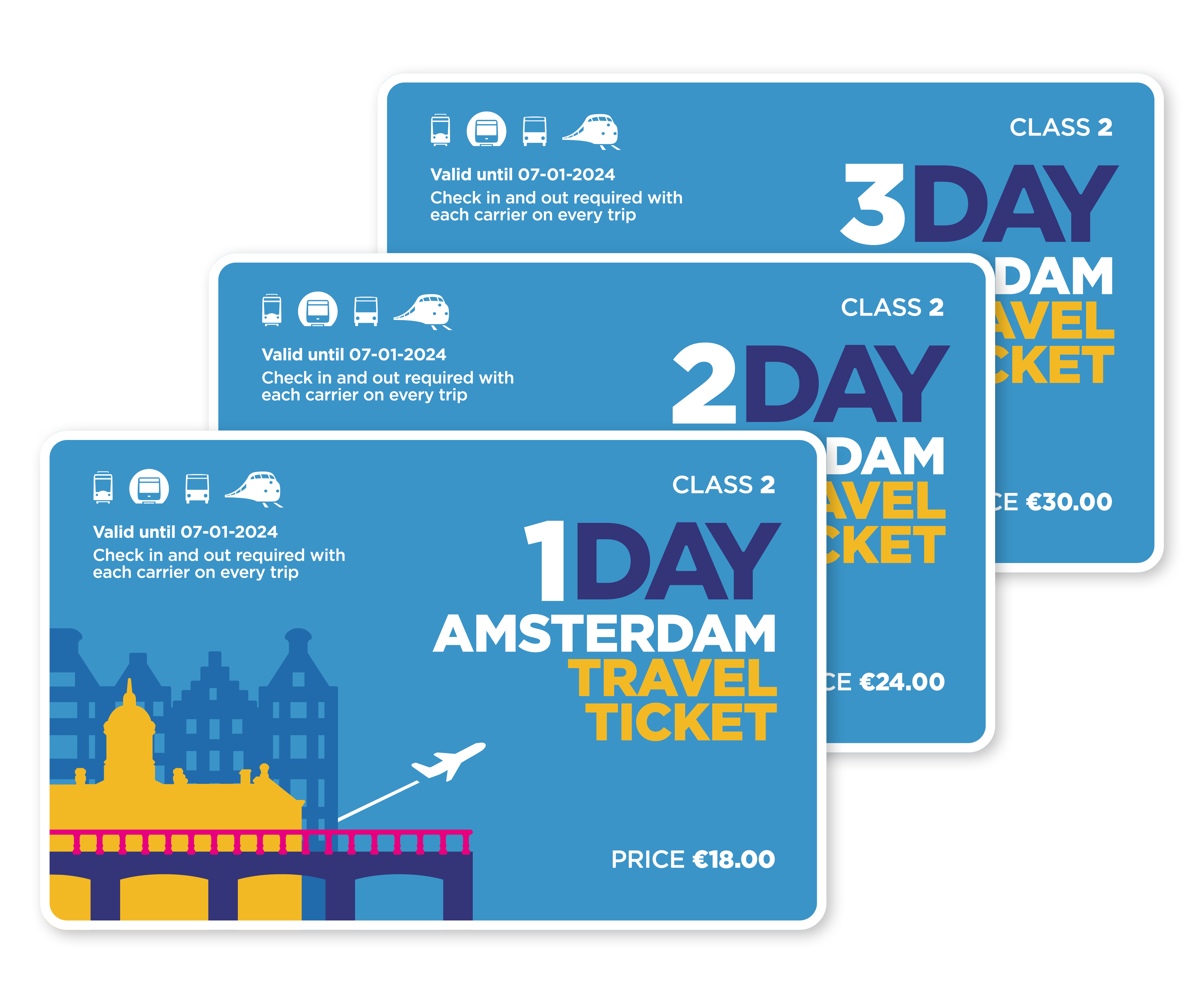 amsterdam & region travel ticket online