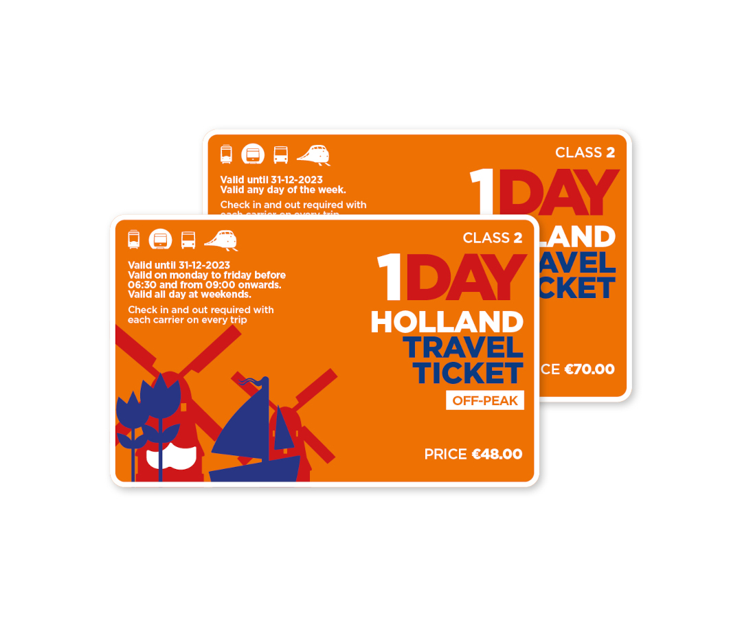 holland travel ticket kopen